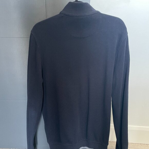 Bugatti Navy Full Zip Sweater Men's M - Picture 2 of 4